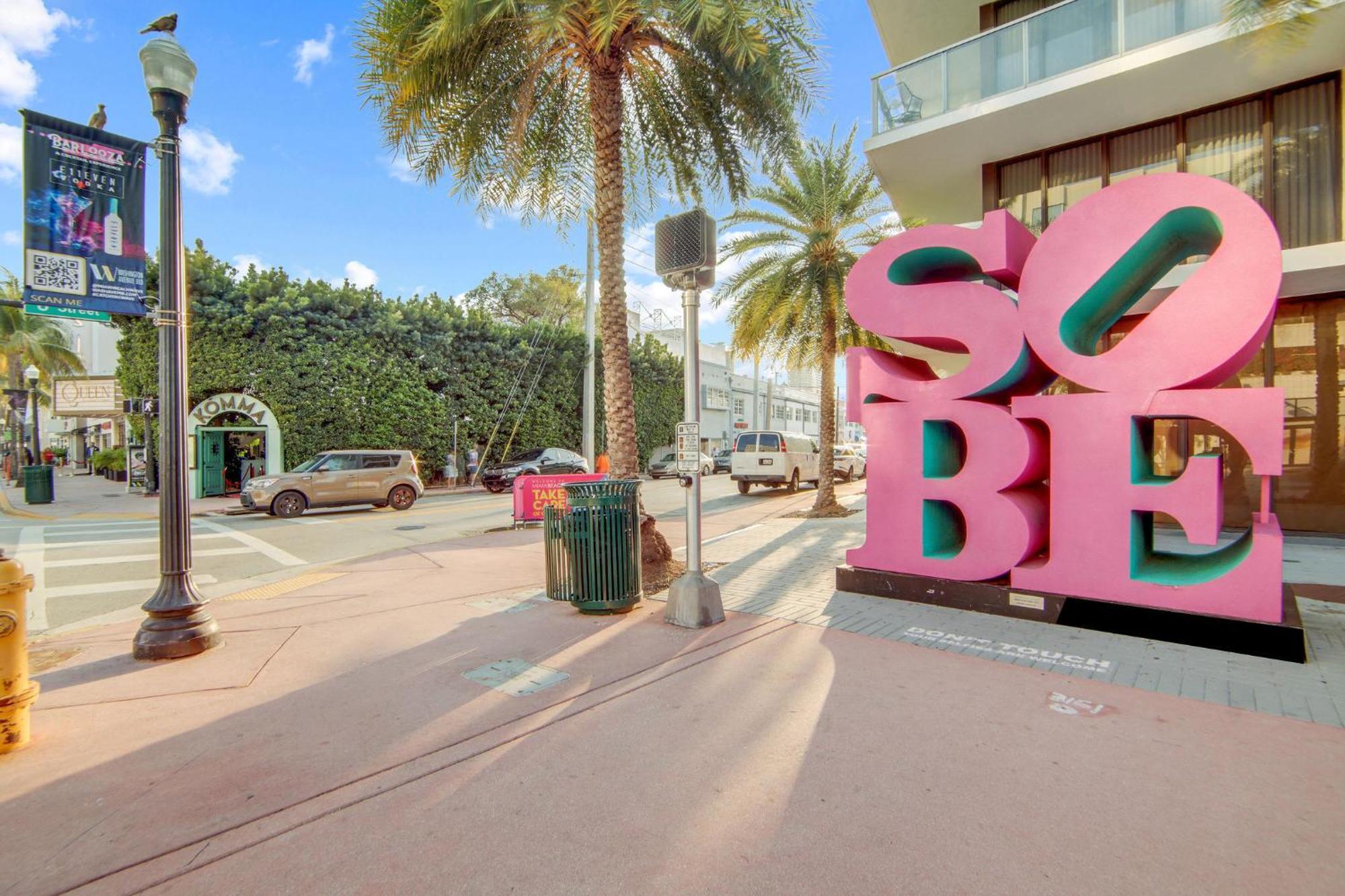 Cozy South Beach 1Br Apt Near Beach & Ocean Drive Miami Beach Exteriör bild